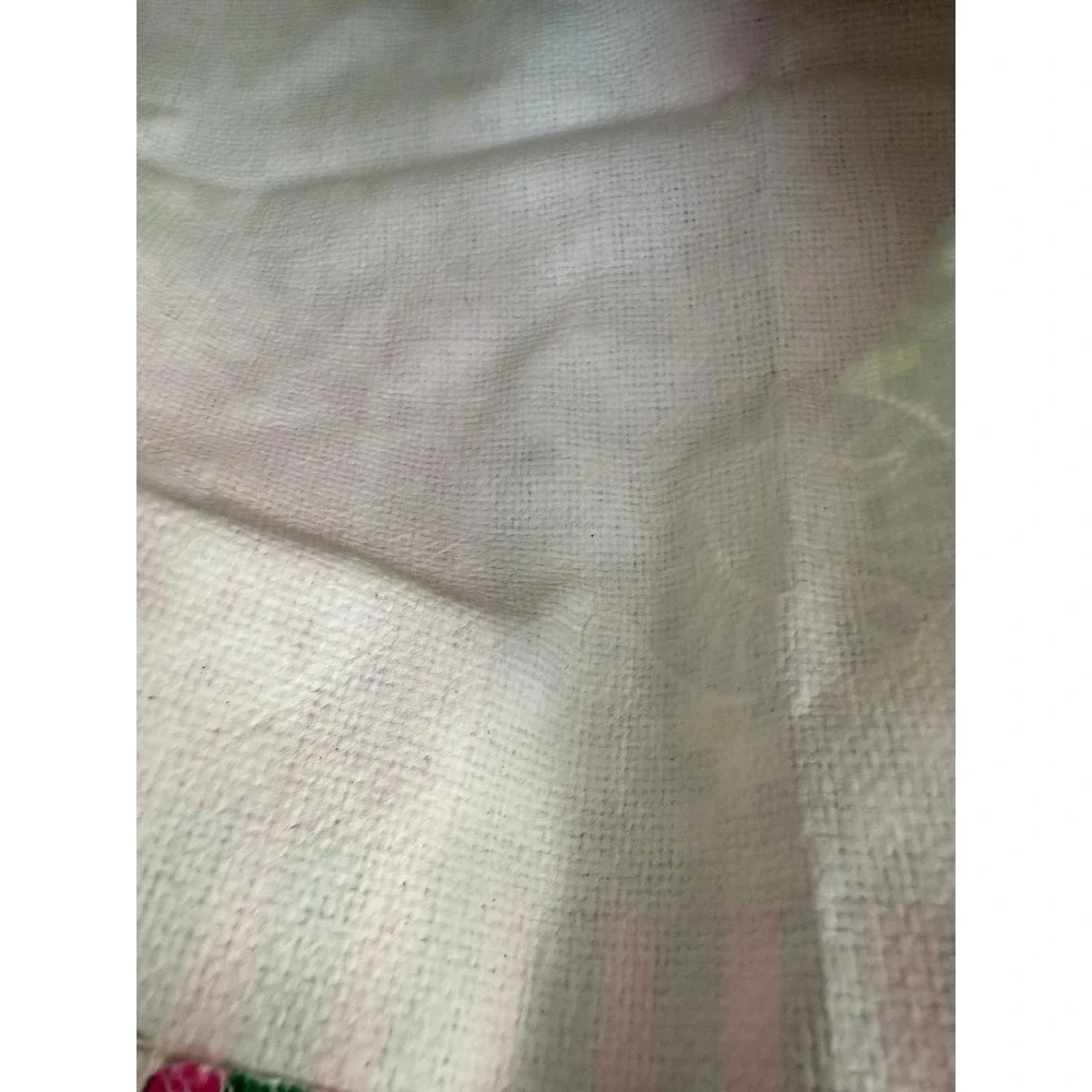 Wicked Witch Pink & Green Patchwork Tote Bag Canvas Shopping Bag MEIKIUP‎